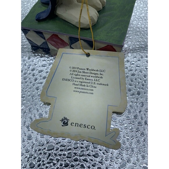 Jim Shore Peanuts  Snoopy Patriot #4043617 Figurine 6" American Flag - Picture 8 of 8